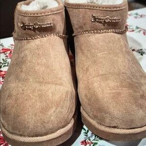 Juicy Couture Tan Ankle Booties